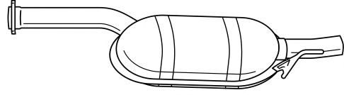 SIGAM 35443 Средний глушитель выхлопных газов для MERCEDESBENZ (Мерседес бенц) SIGAM 35443 Средний глушитель выхлопных газов для MERCEDESBENZ (Мерседес бенц)