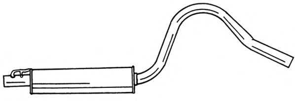 SIGAM 40423 Средний глушитель выхлопных газов для OPEL (Опель) SIGAM 40423 Средний глушитель выхлопных газов для OPEL (Опель)