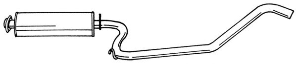 SIGAM 40451 Средний глушитель выхлопных газов для OPEL KADETT E COMBO (Опель Кадэтт э комбо) SIGAM 40451 Средний глушитель выхлопных газов для OPEL KADETT E COMBO (Опель Кадэтт э комбо)