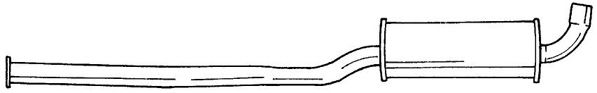 SIGAM 53402 Средний глушитель выхлопных газов для VOLVO 960 (Вольво 960) SIGAM 53402 Средний глушитель выхлопных газов для VOLVO 960 (Вольво 960)