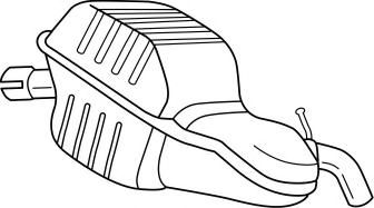 SIGAM 53640 Глушитель выхлопных газов конечный для VOLVO V70 II (Вольво V70 2) SIGAM 53640 Глушитель выхлопных газов конечный для VOLVO V70 II (Вольво V70 2)