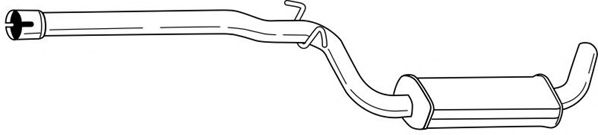 SIGAM 60465 Средний глушитель выхлопных газов для VOLKSWAGEN GOLF V (Фольксваген Гольф 5) SIGAM 60465 Средний глушитель выхлопных газов для VOLKSWAGEN GOLF V (Фольксваген Гольф 5)