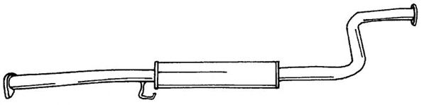 SIGAM 65423 Средний глушитель выхлопных газов для HONDA LEGEND I (Хонда Лэгэнд и) SIGAM 65423 Средний глушитель выхлопных газов для HONDA LEGEND I (Хонда Лэгэнд и)