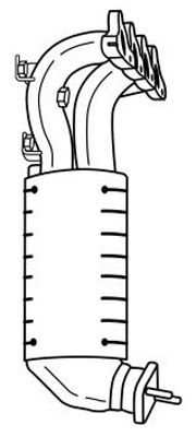 SIGAM 74113 Катализатор для KIA MORNING (Киа Морнинг)