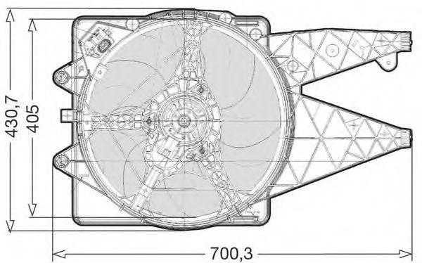 CTR 1209516 Вентилятор, охлаждение двигателя для FIAT PUNTO EVO (Фиат Пунто эво) CTR 1209516 Вентилятор, охлаждение двигателя для FIAT PUNTO EVO (Фиат Пунто эво)