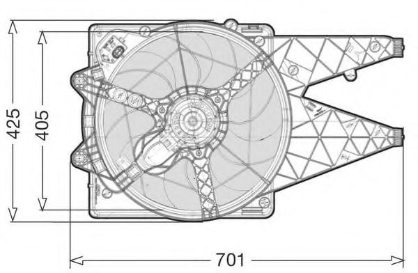 CTR 1209598 Вентилятор, охлаждение двигателя для FIAT PRATICO (Фиат Пратиcо) CTR 1209598 Вентилятор, охлаждение двигателя для FIAT PRATICO (Фиат Пратиcо)