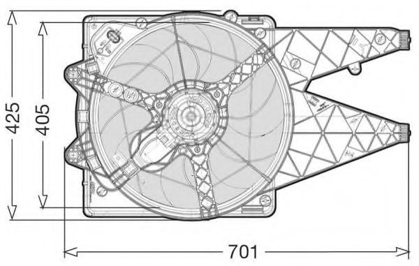 CTR 1209599 Вентилятор, охлаждение двигателя для FIAT PRATICO (Фиат Пратиcо) CTR 1209599 Вентилятор, охлаждение двигателя для FIAT PRATICO (Фиат Пратиcо)