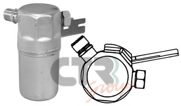 CTR 1211459 Осушитель, кондиционер для AUDI A8 (Ауди А8) CTR 1211459 Осушитель, кондиционер для AUDI A8 (Ауди А8)