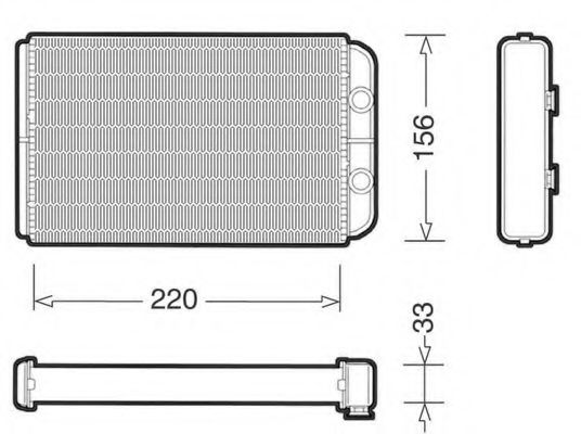 CTR 1228033 Теплообменник, отопление салона для FIAT STILO MULTI (Фиат Стило мульти) CTR 1228033 Теплообменник, отопление салона для FIAT STILO MULTI (Фиат Стило мульти)