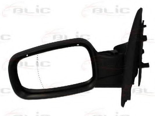 BLIC 5402-04-1125175P Наружное зеркало для RENAULT LUTECIA III (Рено Лутэcиа 3) BLIC 5402-04-1125175P Наружное зеркало для RENAULT LUTECIA III (Рено Лутэcиа 3)