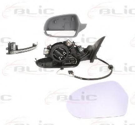 BLIC 5402-25-039337P Наружное зеркало 08 2011 для AUDI A5 (Ауди А5) BLIC 5402-25-039337P Наружное зеркало 08 2011 для AUDI A5 (Ауди А5)