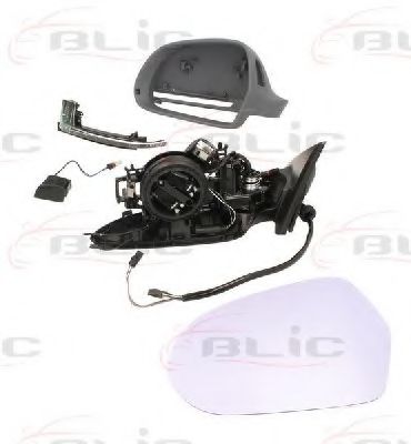 BLIC 5402-25-039361P Наружное зеркало 08 2011 для AUDI A5 (Ауди А5) BLIC 5402-25-039361P Наружное зеркало 08 2011 для AUDI A5 (Ауди А5)