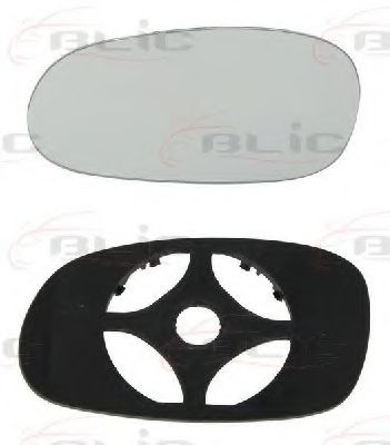 BLIC 6102-02-0572P Зеркальное стекло, наружное зеркало для DAEWOO LANOS / SENS (Дэу Ланос / сэнс) BLIC 6102-02-0572P Зеркальное стекло, наружное зеркало для DAEWOO LANOS / SENS (Дэу Ланос / сэнс)