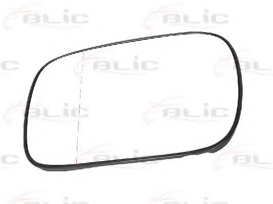 BLIC 6102-02-1271579P Зеркальное стекло, наружное зеркало для VOLVO XC90 I (Вольво Xc90 1)