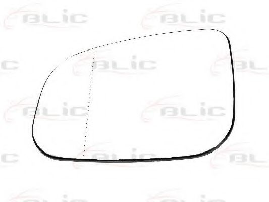 BLIC 6102-02-1292513P Зеркальное стекло, наружное зеркало для VOLVO C30 (Вольво C30) BLIC 6102-02-1292513P Зеркальное стекло, наружное зеркало для VOLVO C30 (Вольво C30)