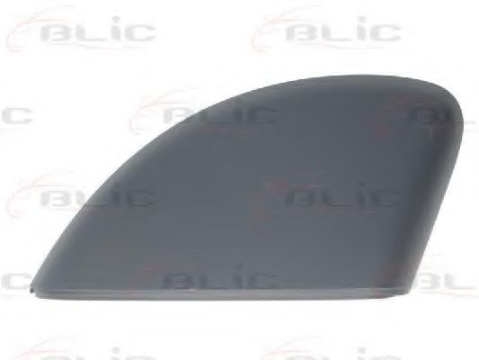 BLIC 6103-25-044353P Покрытие, внешнее зеркало для AUDI A1 (Ауди А1)
