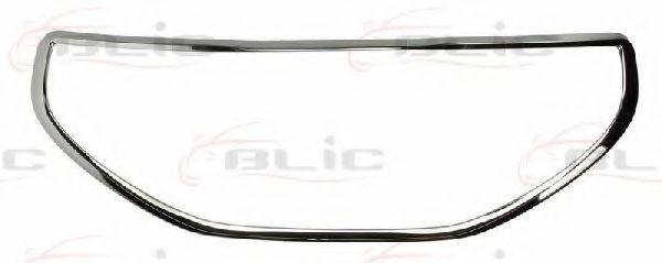BLIC 6502-07-5509995P Рамка, облицовка радиатора для PEUGEOT 208 (Пежо 208) BLIC 6502-07-5509995P Рамка, облицовка радиатора для PEUGEOT 208 (Пежо 208)
