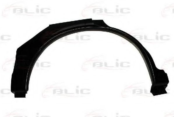 BLIC 6504-03-5075582P Крыло для OPEL ASCONA C (Опель Асcона c) BLIC 6504-03-5075582P Крыло для OPEL ASCONA C (Опель Асcона c)