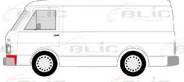 BLIC 6504-03-9560221P Крыло для VOLKSWAGEN LT 40-55 I (Фольксваген Лт 40-55 и) BLIC 6504-03-9560221P Крыло для VOLKSWAGEN LT 40-55 I (Фольксваген Лт 40-55 и)
