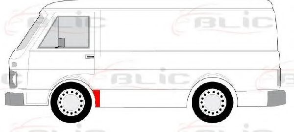 BLIC 6504-03-9560321P Крыло для VOLKSWAGEN LT 40-55 I (Фольксваген Лт 40-55 и) BLIC 6504-03-9560321P Крыло для VOLKSWAGEN LT 40-55 I (Фольксваген Лт 40-55 и)