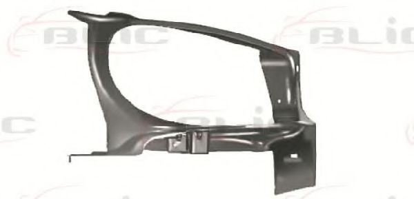 BLIC 6508-05-5507242P Крепление фары для PEUGEOT 206 CC (Пежо 206 сс) BLIC 6508-05-5507242P Крепление фары для PEUGEOT 206 CC (Пежо 206 сс)