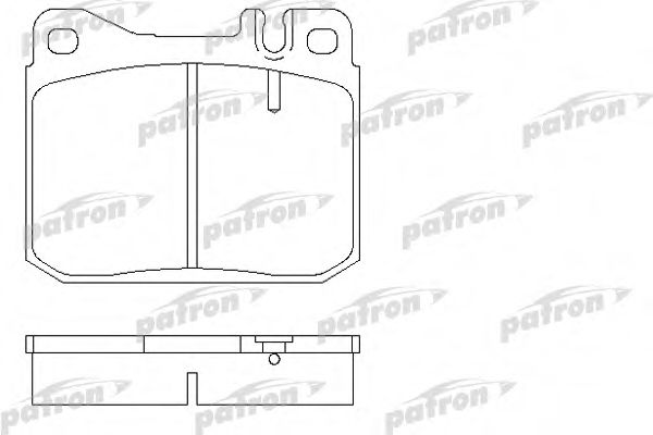 PATRON PBP129 Тормозные колодки для VOLKSWAGEN (Фольксваген) PATRON PBP129 Тормозные колодки для VOLKSWAGEN (Фольксваген)