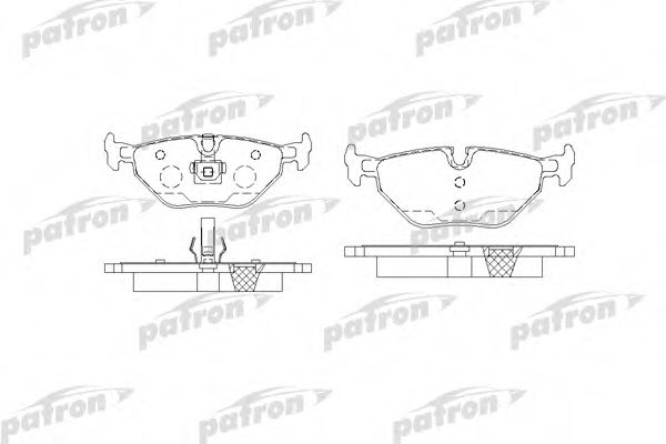 PATRON PBP1301 Тормозные колодки для BMW (Бмв) PATRON PBP1301 Тормозные колодки для BMW (Бмв)