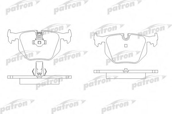 PATRON PBP1483 Тормозные колодки для BMW (Бмв) PATRON PBP1483 Тормозные колодки для BMW (Бмв)