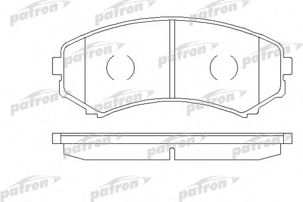 PATRON PBP1603 Тормозные колодки для ISUZU D-MAX (Исузу Д-маx) PATRON PBP1603 Тормозные колодки для ISUZU D-MAX (Исузу Д-маx)