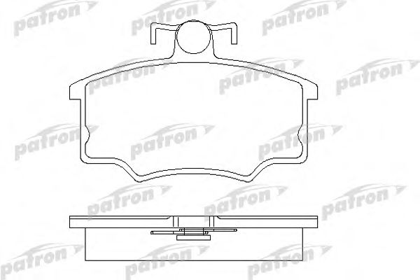 PATRON PBP412 Тормозные колодки для AUDI 80 (Ауди 80) PATRON PBP412 Тормозные колодки для AUDI 80 (Ауди 80)