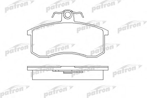 PATRON PBP527 Тормозные колодки для ZAZ (Заз) PATRON PBP527 Тормозные колодки для ZAZ (Заз)