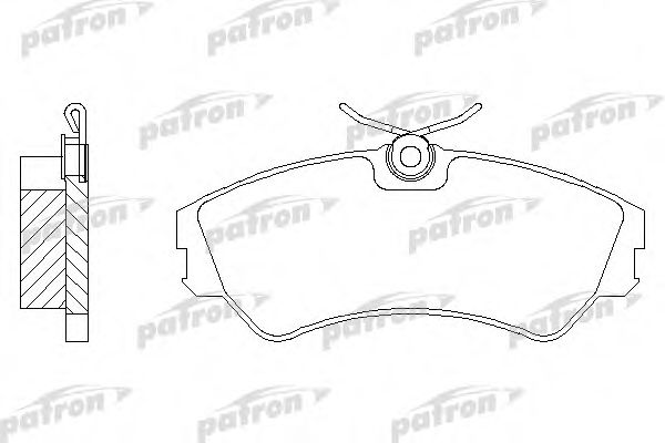 PATRON PBP785 Тормозные колодки для VOLKSWAGEN (Фольксваген) PATRON PBP785 Тормозные колодки для VOLKSWAGEN (Фольксваген)