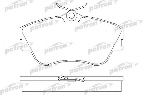 PATRON PBP970 Тормозные колодки для VOLKSWAGEN (Фольксваген) PATRON PBP970 Тормозные колодки для VOLKSWAGEN (Фольксваген)