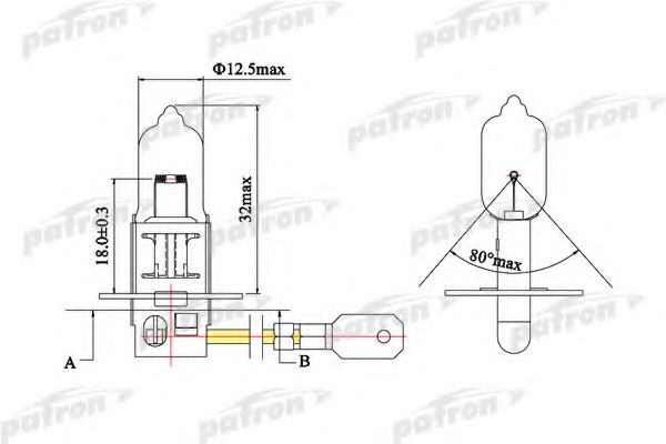 PATRON PLH3-12/55 Лампа накаливания для HYUNDAI SATELLITE (Хендай Сатэллитэ) PATRON PLH3-12/55 Лампа накаливания для HYUNDAI SATELLITE (Хендай Сатэллитэ)