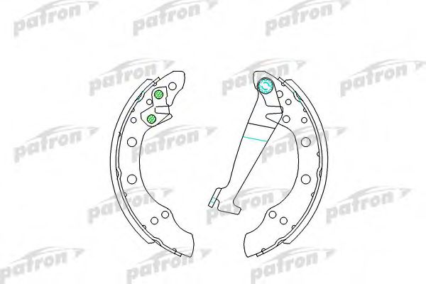 PATRON PSP150 Тормозные колодоки для AUDI 100 (Ауди 100) PATRON PSP150 Тормозные колодоки для AUDI 100 (Ауди 100)
