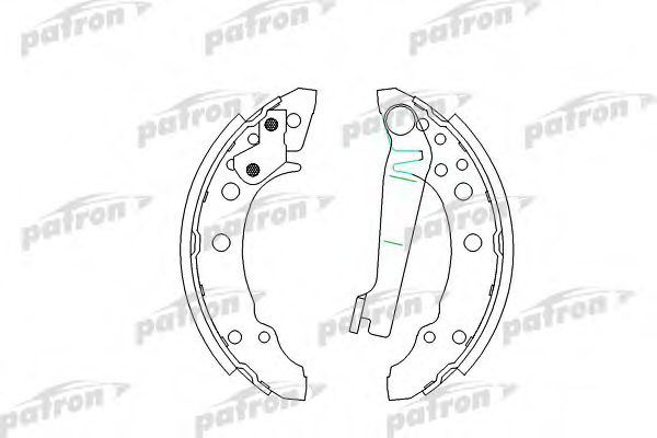 PATRON PSP191 Тормозные колодоки для AUDI 100 (Ауди 100) PATRON PSP191 Тормозные колодоки для AUDI 100 (Ауди 100)