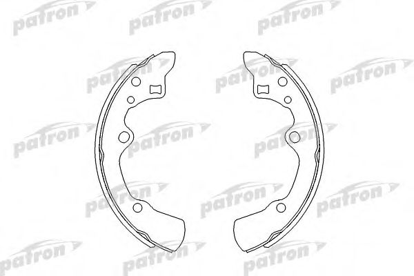 PATRON PSP276 Тормозные колодоки для MAZDA (Мазда) PATRON PSP276 Тормозные колодоки для MAZDA (Мазда)