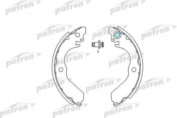 PATRON PSP403 Тормозные колодоки для MITSUBISHI LANCER IV (Митсубиши/митсубиси Ланcэр иv) PATRON PSP403 Тормозные колодоки для MITSUBISHI LANCER IV (Митсубиши/митсубиси Ланcэр иv)
