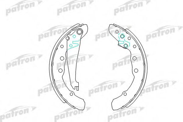 PATRON PSP409 Тормозные колодоки для AUDI 90 (Ауди 90) PATRON PSP409 Тормозные колодоки для AUDI 90 (Ауди 90)