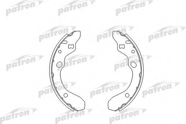 PATRON PSP540 Тормозные колодоки для MAZDA (Мазда) PATRON PSP540 Тормозные колодоки для MAZDA (Мазда)