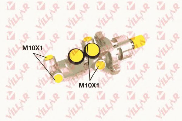 VILLAR 621.3175 Главный тормозной цилиндр для CITROëN (Cитроëн) VILLAR 621.3175 Главный тормозной цилиндр для CITROëN (Cитроëн)