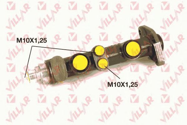 VILLAR 621.3310 Главный тормозной цилиндр для SEAT (Сеат) VILLAR 621.3310 Главный тормозной цилиндр для SEAT (Сеат)