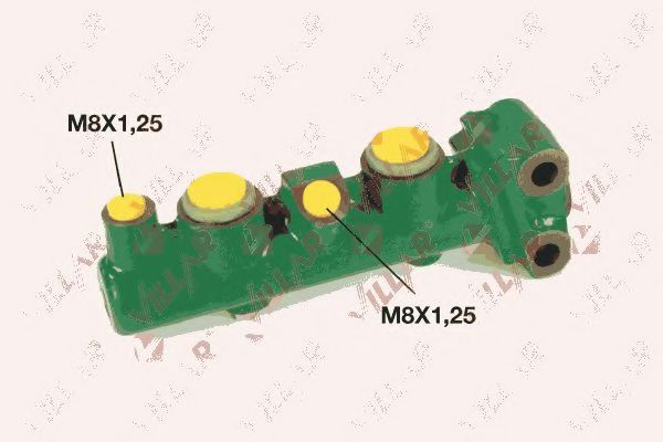 VILLAR 621.3317 Главный тормозной цилиндр для CITROëN (Cитроëн) VILLAR 621.3317 Главный тормозной цилиндр для CITROëN (Cитроëн)