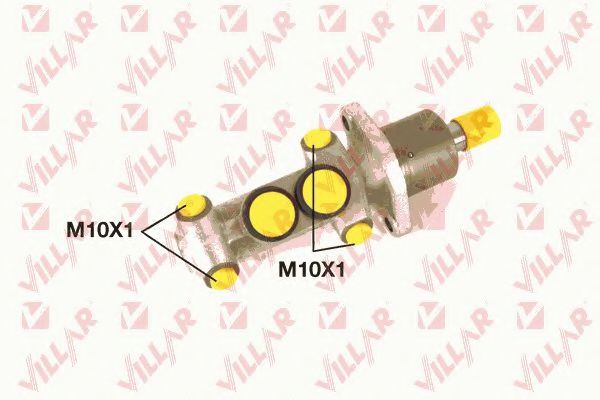 VILLAR 621.3545 Главный тормозной цилиндр для PEUGEOT (Пежо) VILLAR 621.3545 Главный тормозной цилиндр для PEUGEOT (Пежо)