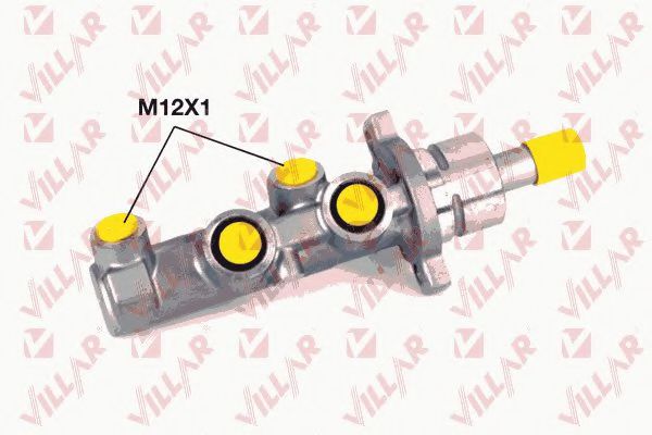 VILLAR 621.3629 Главный тормозной цилиндр 