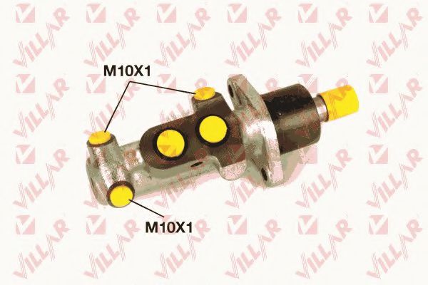 VILLAR 621.3637 Главный тормозной цилиндр 