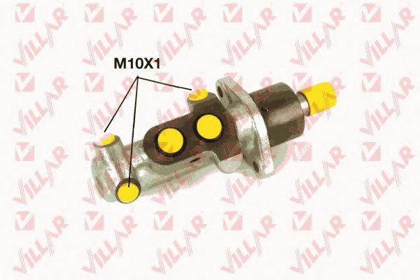 VILLAR 621.3646 Главный тормозной цилиндр 