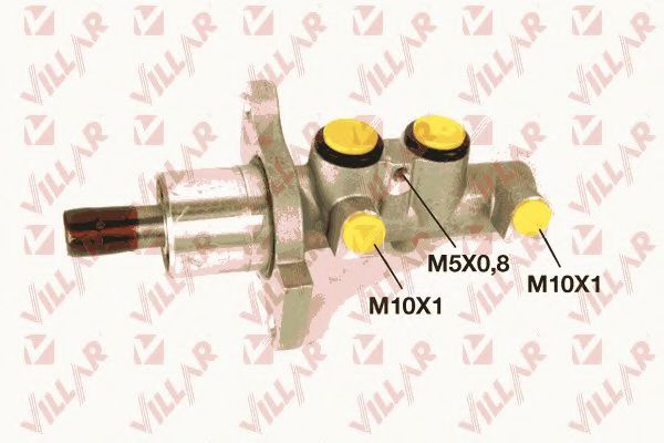 VILLAR 621.3647 Главный тормозной цилиндр 