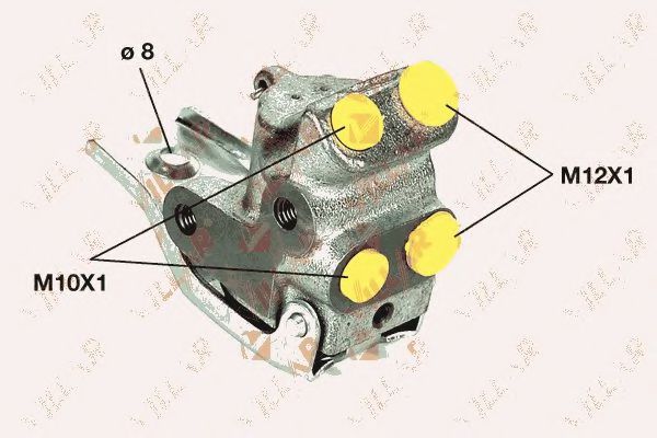 VILLAR 625.5876 Регулятор тормозных сил для RENAULT EXTRA (Рено Эxтра) VILLAR 625.5876 Регулятор тормозных сил для RENAULT EXTRA (Рено Эxтра)