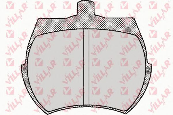 VILLAR 626.0108 Тормозные колодки для ROVER MINI (Ровер Мини) VILLAR 626.0108 Тормозные колодки для ROVER MINI (Ровер Мини)